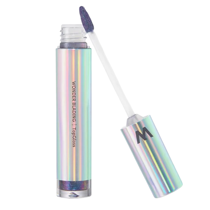 Wonder Blading Top Gloss - Blue Glitter