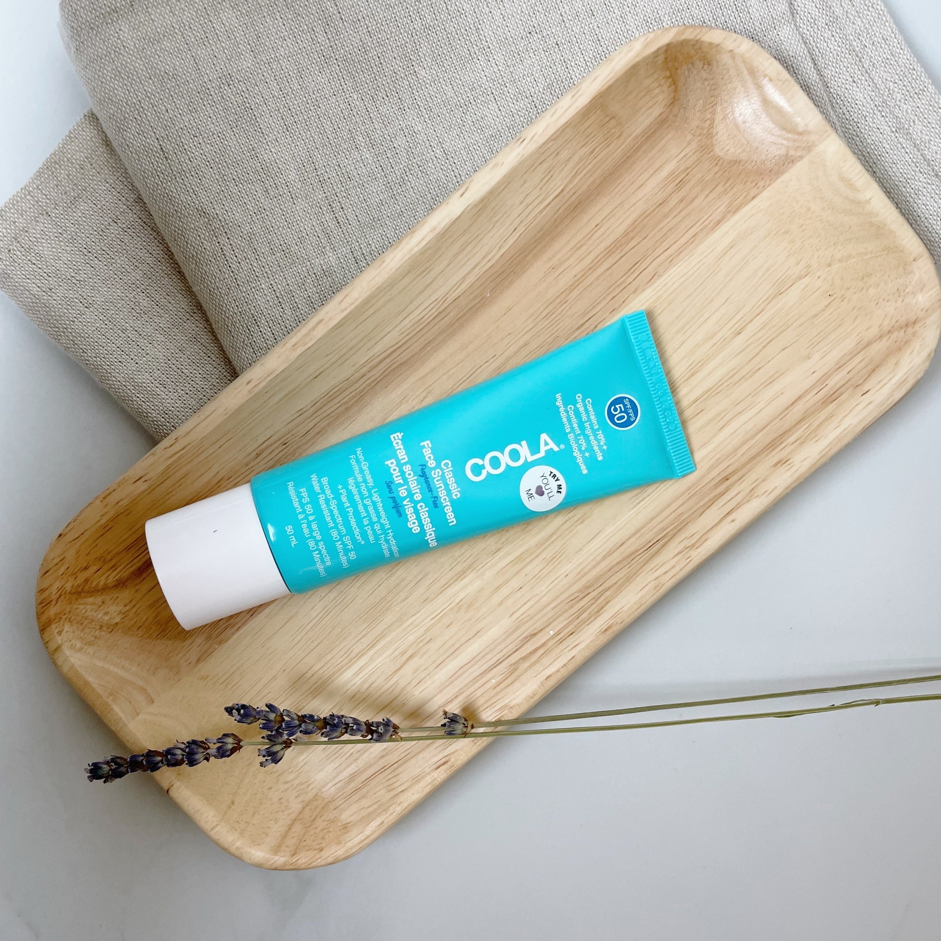 COOLA Classic Face Lotion Fragrance-Free SPF 50 50 ml.
