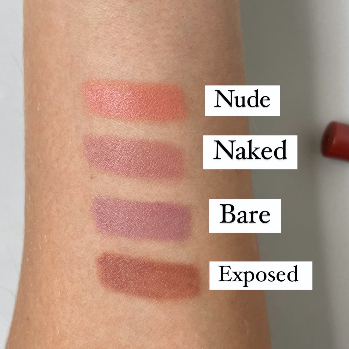 Rude Lip Crayon, Bare